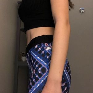 Hurley cropped pattern leggings